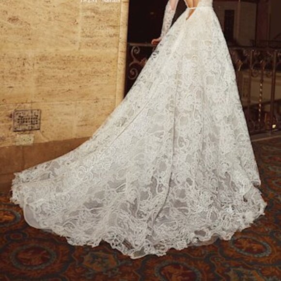 Calla Blanche Sarah NWT Wedding Dress Never Worn! - Picture 4 of 8